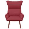 vidaXL Fauteuil Wijnrood 69 x 74 x 93 cm Kunstleer