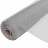 vidaXL Gaas 100x1000 cm aluminium zilverkleurig