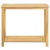 vidaXL Tuin Console Tafel met opslag Licht acacia 80 x 35 x 75 cm