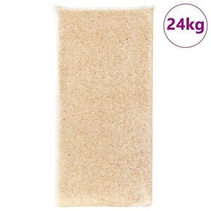 vidaXL Houtkrullen voor strooisel voor dieren naaldhout 24 kg