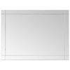 vidaXL Wandspiegel 60x40 cm glas
