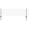 vidaXL gelast draadhek met palen 25 x 0,6 m PVC-Coated Staal Groen