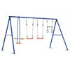 vidaXL Buiten Schommelset Meerkleurig 330 x 185 x 185 cm Staal en PE
