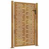 vidaXL Poort vierkant 100x150 cm cortenstaal