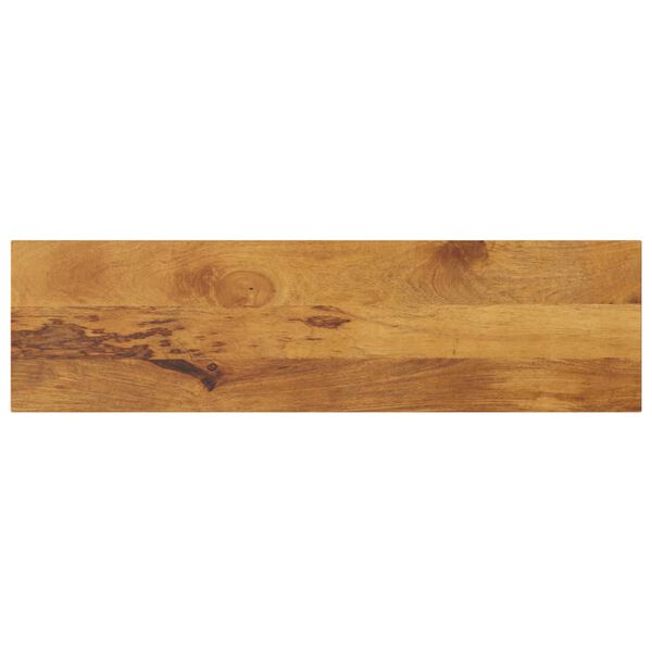 vidaXL Tafelblad rechthoekig 120x40x2,5 cm massief mangohout