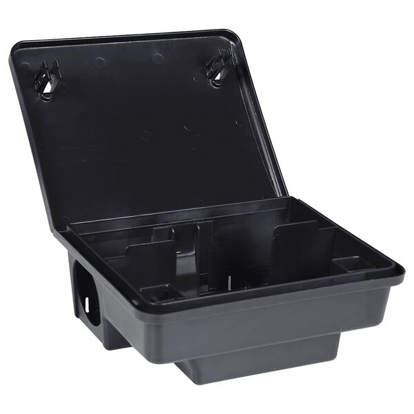 vidaXL Muizenvallen 4 st 23x19x9,5 cm zwart