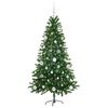 vidaXL Kerstboom met 150 LED met standaard Groen 150 cm PE