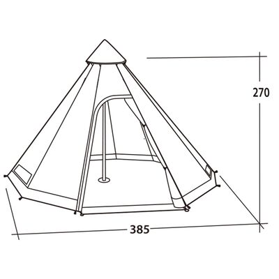 Easy Camp Tent Moonlight tipi 8-persoons