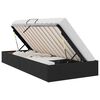 vidaXL Ottoman Bedframe met opslag Zwart 90 x 200 cm Fluweel