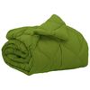 vidaXL Vol jaar dekbed Groen 135 x 220 cm Microfiber