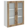 vidaXL Vaatwasserpaneel Kalmar Artisan Eiken 80 x 31 x 100 cm
