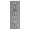 vidaXL Buitenkleed ARAKIL 80x250 cm polypropeen zwart