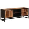 vidaXL TV-kast 105 x 30 x 40 cm Massief Mango Hout en Geengineerd Hout