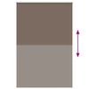vidaXL Rolgordijn verduisterend koffie 155x230 cm stofbreedte 151,6 cm