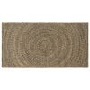 vidaXL Vloerkleden Naturel en Zwart 60 x 110 cm Jute