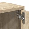 vidaXL Boekenkast 40x24x102 cm bewerkt hout sonoma eikenkleurig