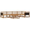 vidaXL Buiten bankenset 6 pcs Naturel Massief Acaciahout