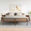 vidaXL Nachtkastjes 2 st met 2 lades bruin eikenkleurig 40x36,5x62 cm