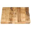 vidaXL Tafelblad met natuurlijke rand 100x60x2,5 cm massief mangohout