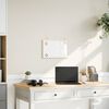 vidaXL Magnetisch whiteboard met massief grenenhouten frame 40x30 cm