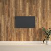 vidaXL Wandpanelen houtlook 2,06 m&sup2; PVC bruin
