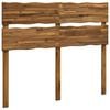vidaXL Live Edge Hoofdbord ROSTOCK Naturel 120 cm Massief Acaciahout
