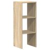 vidaXL Boekenkast stapelbaar 30x30x80 cm bewerkt hout sonoma eiken