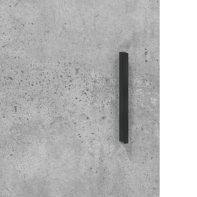 vidaXL Wandkast 60x31x70 cm bewerkt hout betongrijs