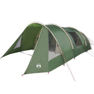 vidaXL Tunnel Tent 5-Person 5-persoons Groen en Wit