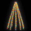 vidaXL Kerstboomverlichting met 250 LED's meerkleurig net 250 cm