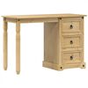 vidaXL Kaptafel Corona 110x47x75 cm massief grenenhout