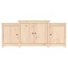 vidaXL Dressoir 164x37x68 cm massief grenenhout