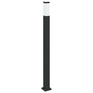 vidaXL Bolderverlichting 110 cm Zwart IP44