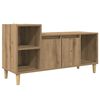 vidaXL TV-kast 100 x 35 x 55 cm Artisan Eiken Bewerkt hout