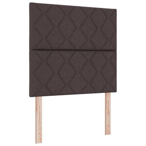 vidaXL Hoofdbord Donkerbruin 100 cm Stof