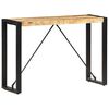 vidaXL Wandtafel 110x35x76 cm massief mangohout