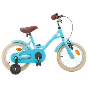 vidaXL Kinderfiets 12 Inch voor 2-4 jaar oud Lichtblauw