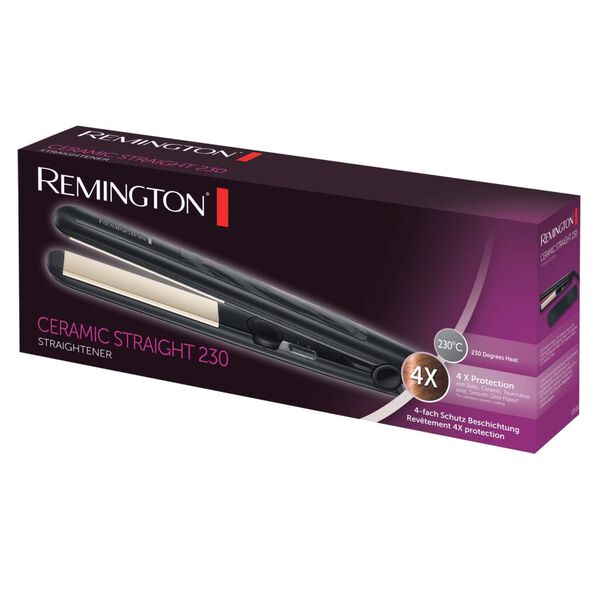 REMINGTON Stijltang CERAMIC STRAIGHT 230 zwart