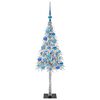 vidaXL Kerstboom met 150 LED met standaard Wit 120 cm PE en staal