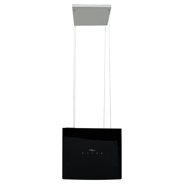 vidaXL Afzuigkap voor kookeiland met aanraaksensor LCD gehard glas