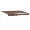 vidaXL Uitschuifbare luifel Taupe 3 x 2 m Polyester en Aluminium