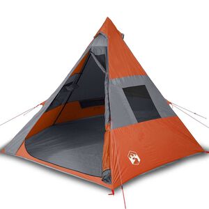 vidaXL Tipitent 7-persoons waterdicht oranje