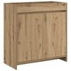 vidaXL Badkamer Onder Wasbak Kast Artisanaal eiken 78,5 x 37,5 x 81 cm