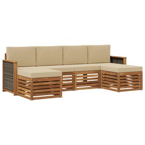 vidaXL Sofa-Sets Massief Acaciahout