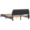 vidaXL Bedframe "Dover" kunstleer grijs 120x200 cm