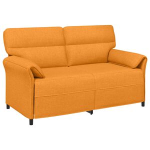 vidaXL Bank 100% polyester metalen frame MDF, Multiplex