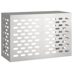 vidaXL Airconditioner hoes zilver 90 x 40 x 60 cm