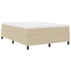vidaXL Platform bedframe Grijs groen 160 x 200 cm Stof