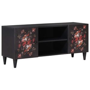 vidaXL Opslagkasten Multikleur 105 x 33,5 x 46 cm Massief Mango Hout