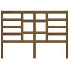 vidaXL Hoofdbord 166x4x104 cm massief grenenhout honingbruin